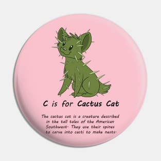 Cactus Cat Pin