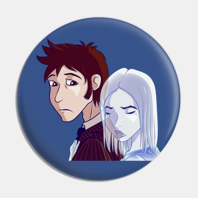 Doctor Who good Bye Rose Pin by LeCoindeKaori