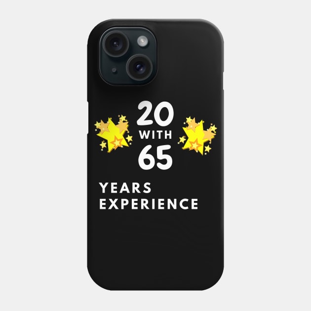 85 Birthday Gift Idea for Grandma/Grandpa with funny quotes Phone Case by MadArting1557