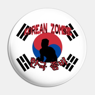 Korean Zombie-South Korea Pin