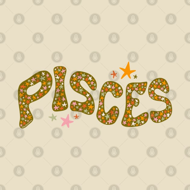 Starry Pisces by Doodle by Meg