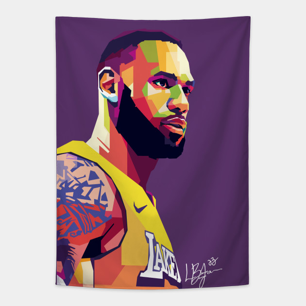 lebron pop art