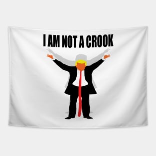 Trump I am not a Crook Tapestry