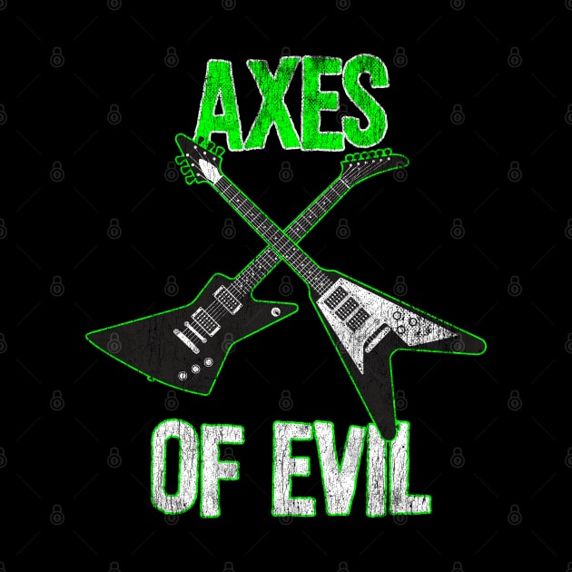 Axes Of Evil - Heavy Metal Electric Guitars by Vector Deluxe