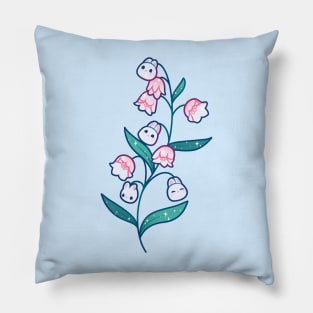 Bunnies of the Valley Pillow