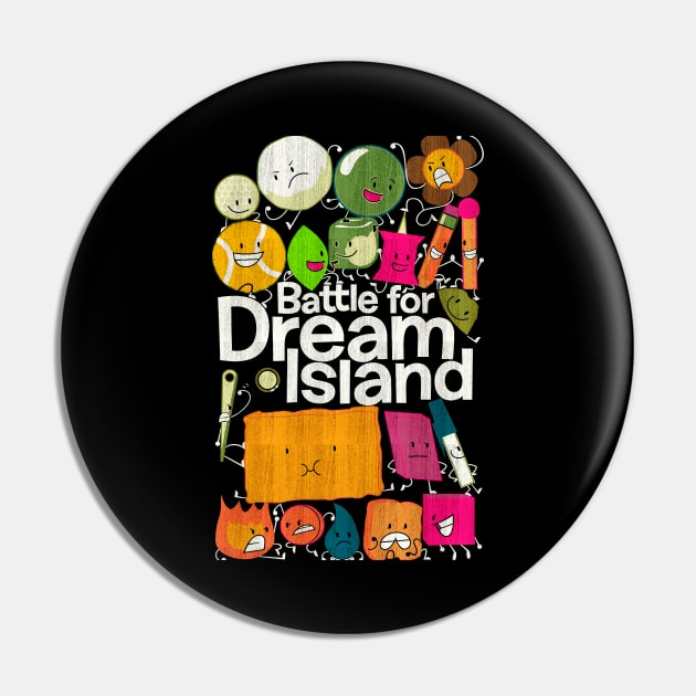 Battle for Dream Island Character Pin by NumbLinkin