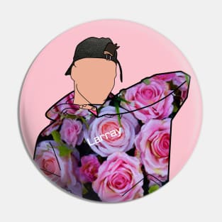 Larray- Digital Art- Pink Roses Jumper Pin