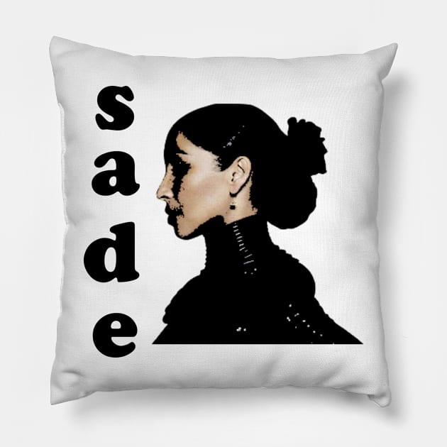 Sade Adu Pillow by Verge of Puberty