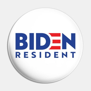 Resident Biden Donald Trump Pin