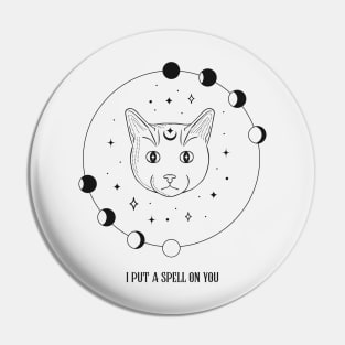 I Put A Spell On You Pin