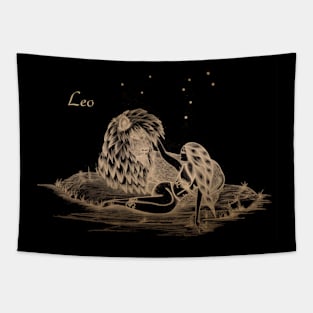 The Golden Leo Tapestry