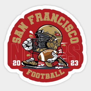 SF 49ers Vinyl Sticker - 415 Clothing, Inc.