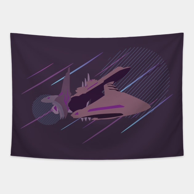 Galra Warship Tapestry by ScarletRigmor