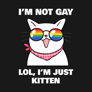 Funny Gay Cat T-Shirt