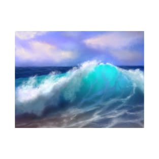 Turquoise Ocean Wave T-Shirt