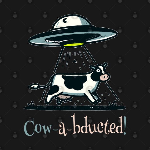 UFO Cow Abductions by maknatess
