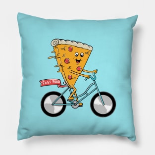 Pizza bicycle Fast Food Pillow