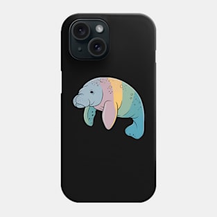 Manatee Art Phone Case