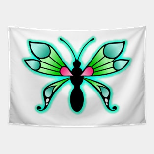 Water Butterfly Tapestry