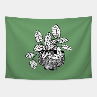 Peppermint Plant Tapestry