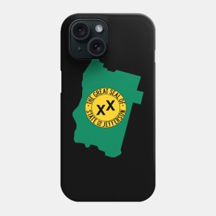 The Great Seal of the State of Jefferson Phone Case