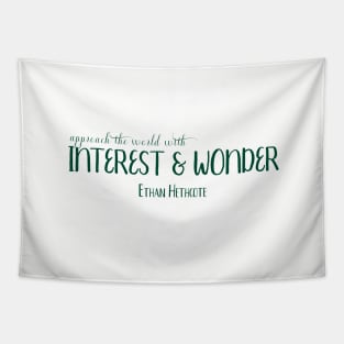 interest and wonder Tapestry