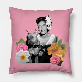 Billie Holiday Pillow