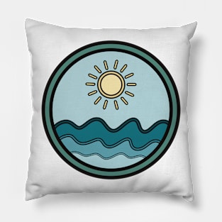 Sun and Sea Pillow