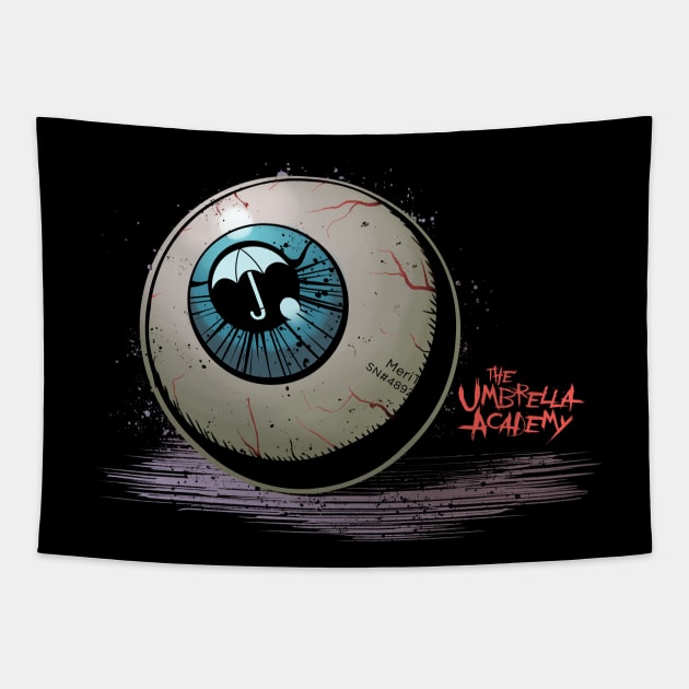 Umbrella Academy Eye of Apocalypse Tapestry by SharkPants