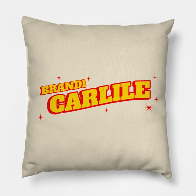 Brandi Carlile Pillow by Apparel Sayang Sama Baju