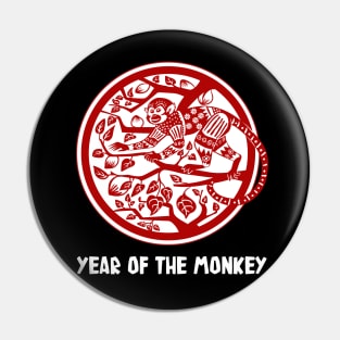 Year of the Monkey Pin