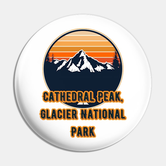 Cathedral Peak, Glacier National Park Pin by Canada Cities
