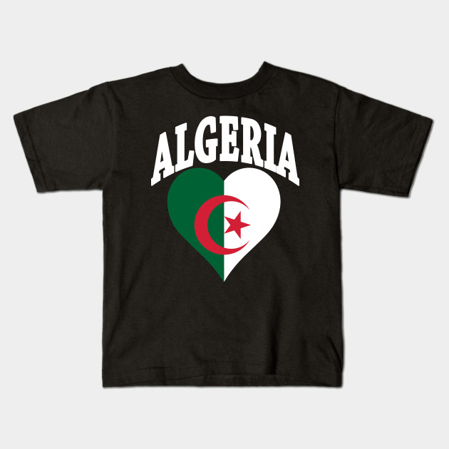I Love Heart Algiers Black Kids Sweatshirt