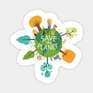 Save the Planet Magnet