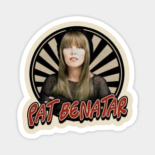 Vintage 80s Pat Benatar Magnet