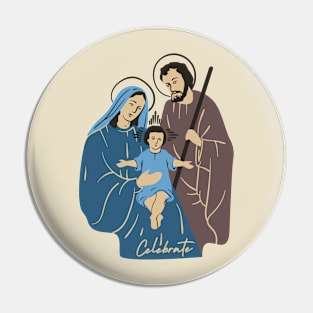 Celebrate the Nativity This Christmas Pin