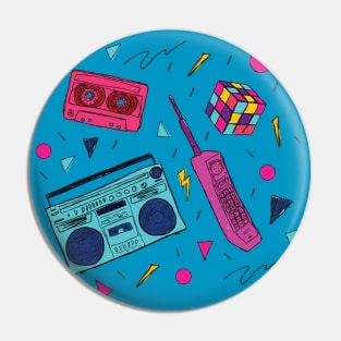 I love the 80's Pin