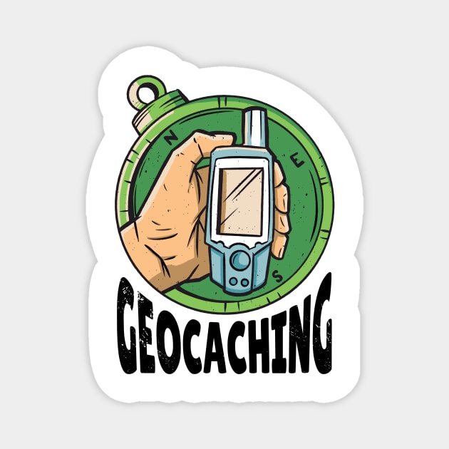 Geocaching Magnet by Visual Vibes