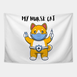 MY NURSE CAT/ Nurse Catshirt Tapestry