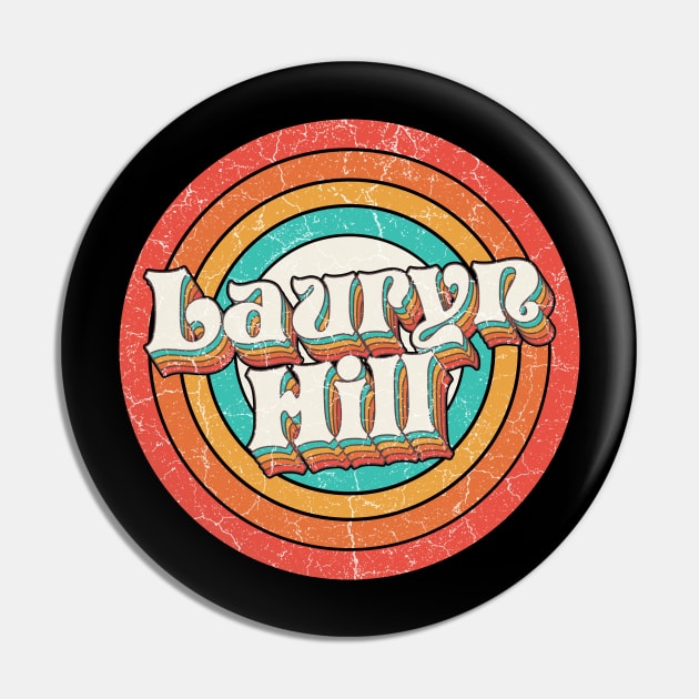 Lauryn Proud Name - Vintage Grunge Style Pin by Intercrossed Animal 
