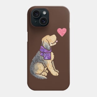 Otterhound watercolour Phone Case
