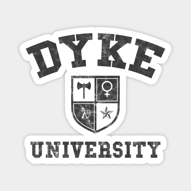 Dyke University Magnet by lavenderhearts