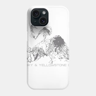 Big Sky & Yellowstone Club 3D Phone Case