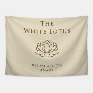 The White Lotus Series Hawaii Tapestry