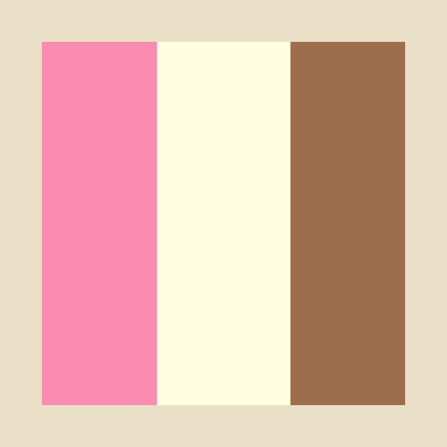 Neopolitan Ice Cream by fishbiscuit