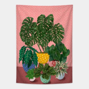 Colourful House Plants 3 Tapestry