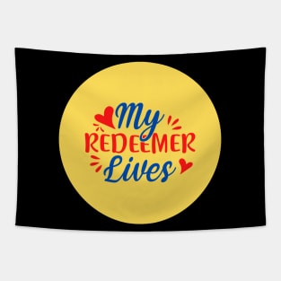 My Redeemer Lives Tapestry