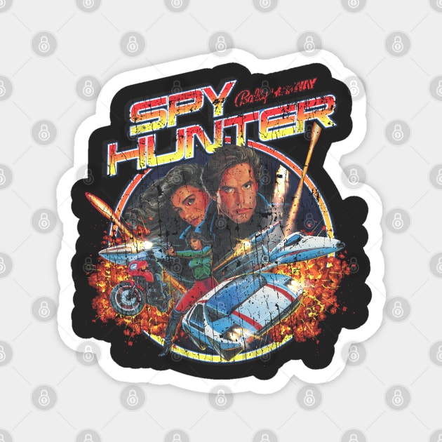 Spy Hunter 1983 Magnet by JCD666