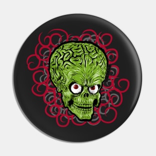 Mars Attacks Pin