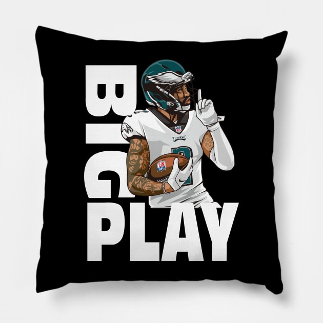 Big Play Slay Pillow by Tailgate Team Tees